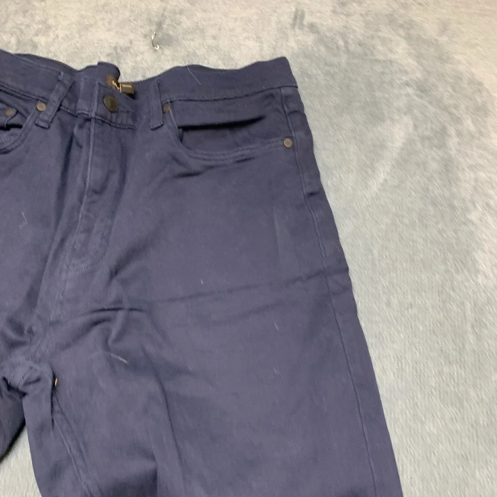 Banana Republic Pants Mens 36x29 Blue Casual Flat Front 5 Pockets Straight Leg